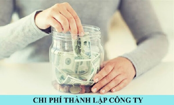 chi phí thành lập công ty