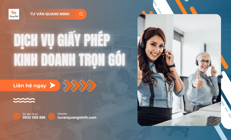 Dịch vụ giấy phép kinh doanh trọn gói, giá cạnh tranh nhất