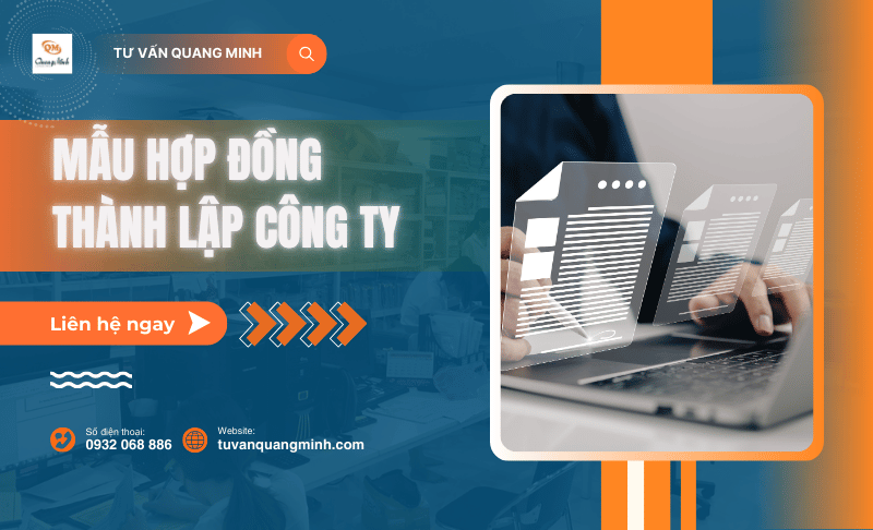 Mẫu hợp đồng thành lập công ty mới nhất – Link tải Drive