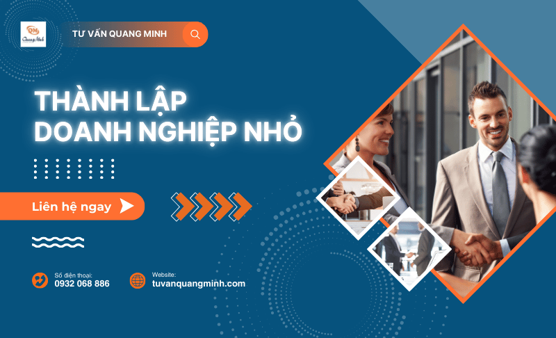 Thành lập doanh nghiệp nhỏ cho người mới khởi nghiệp