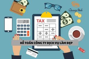 kế toán công ty dịch vụ làm đẹp