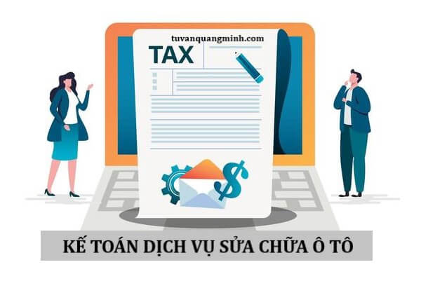 Kế toán dịch vụ sửa chữa ô tô đảm nhận những công việc gì?