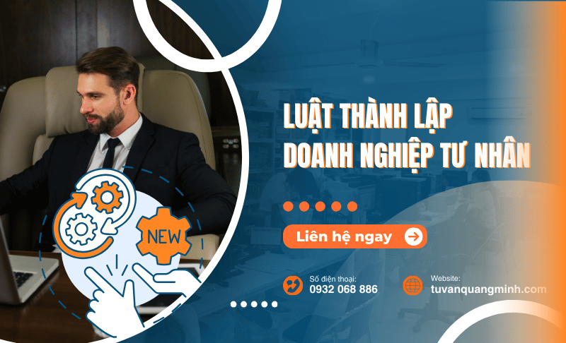 Luật thành lập doanh nghiệp tư nhân bao gồm điều lệ nào?