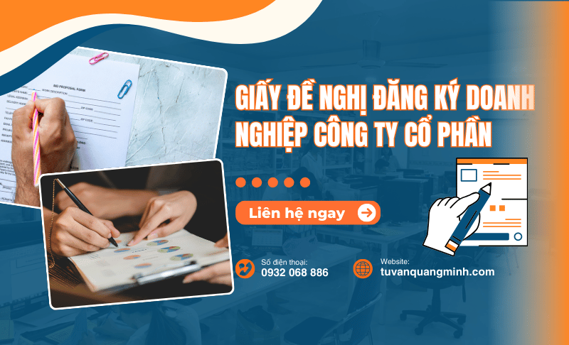 Mẫu giấy đề nghị đăng ký doanh nghiệp công ty đầy đủ và mới nhất