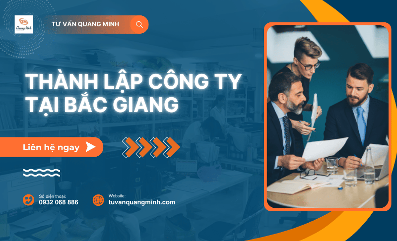 Dịch vụ thành lập công ty tại Bắc Giang và những điều cần lưu ý