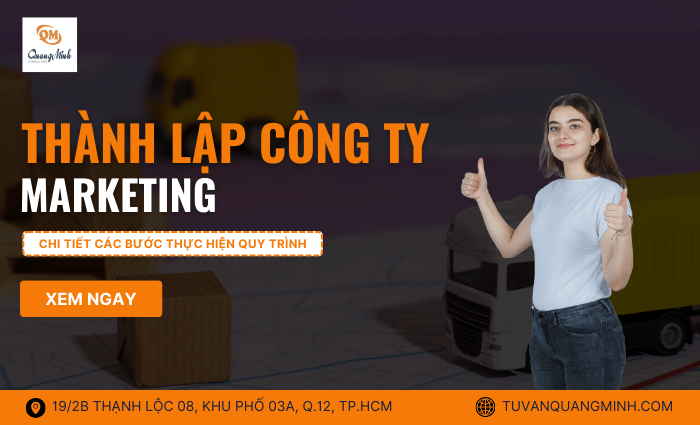 Thành lập công ty marketing – Những điều bạn cần phải biết