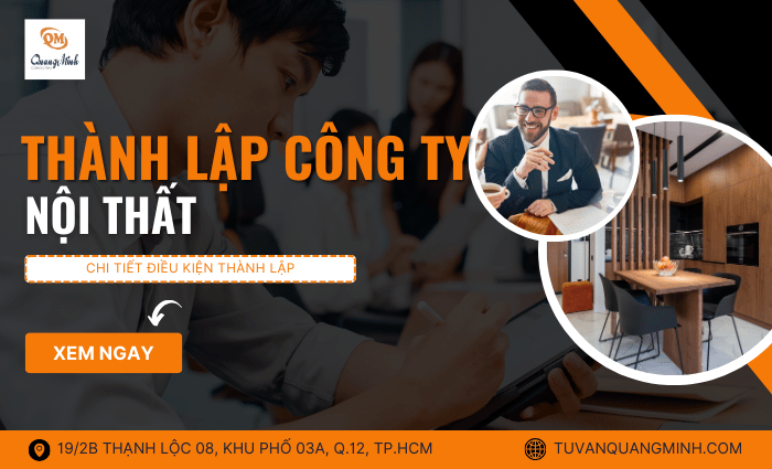 Thành lập công ty nội thất – Hướng dẫn chi tiết nhất