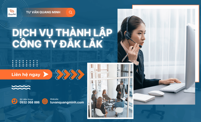 Dịch vụ thành lập công ty Đắk Lắk