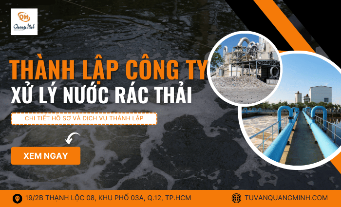 Thành lập công ty xử lý rác thải