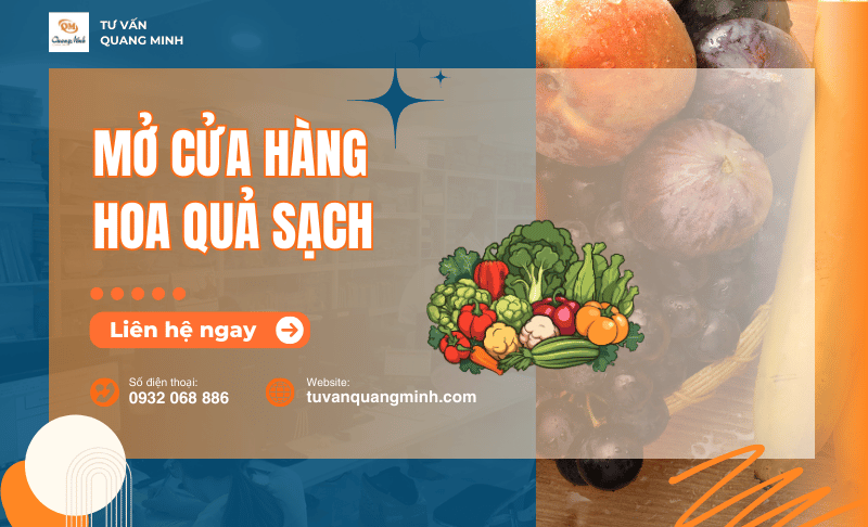 Kinh nghiệm mở cửa hàng hoa quả sạch thành công