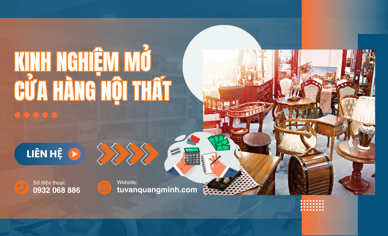 Kinh nghiệm mở cửa hàng nội thất thành công