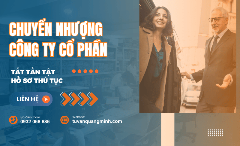 Thủ tục chuyển nhượng cổ phần của công ty cổ phẩn chi tiết