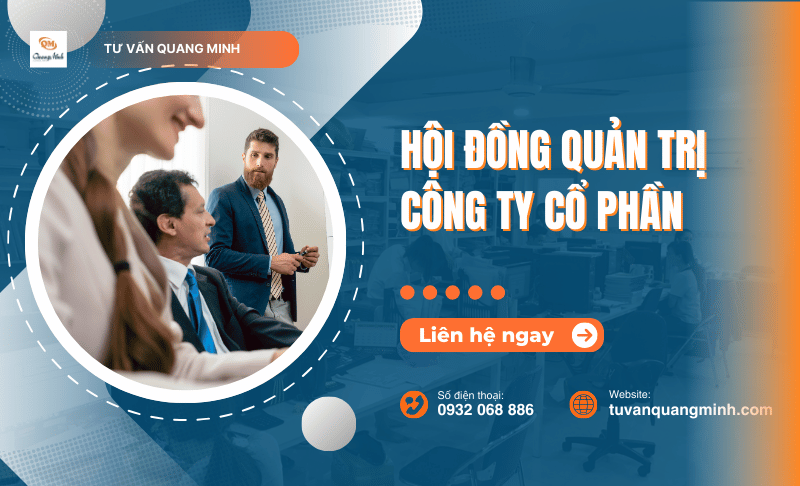 Quy định về hội đồng quản trị công ty cổ phần