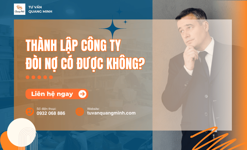 Thành lập công ty đòi nợ có được không?