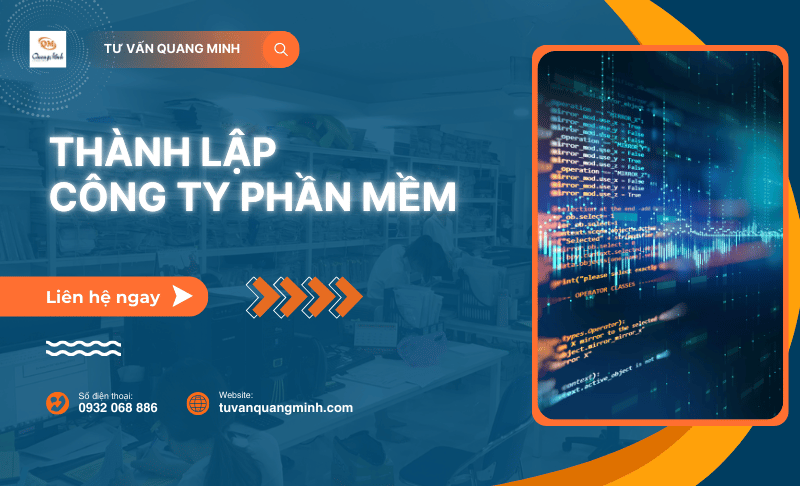 Quy trình đăng ký thành lập công ty phần mềm