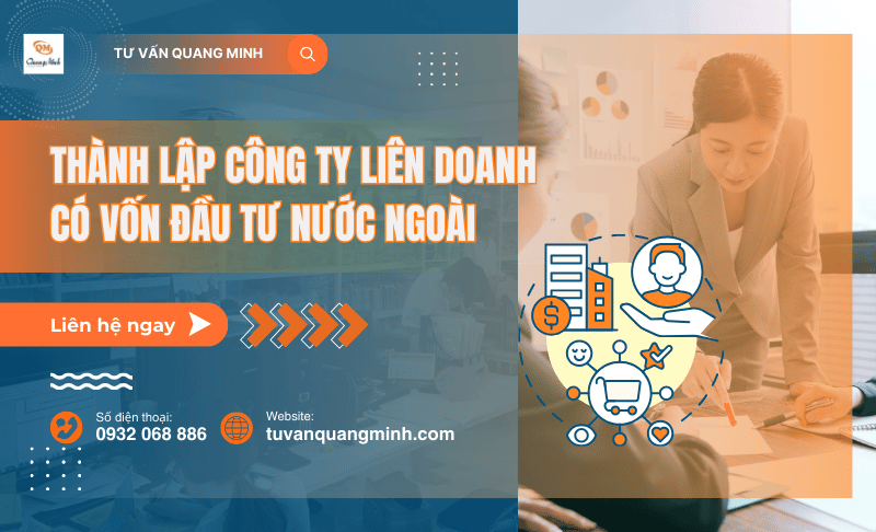 Thành lập công ty liên doanh có vốn đầu tư nước ngoài